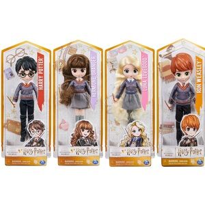 Wizarding World Harry Potter Doll Action Figure with Wand 8-inch Plastic Clothes